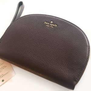 Kate spade, half moon wristlet, brand new w tags